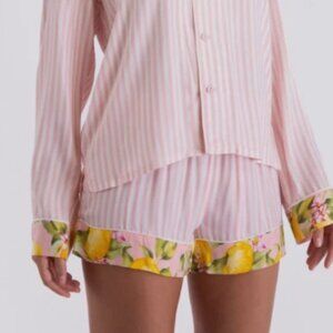 Pj Salvage In Full Bloom Pajama SHORTS ONLY Size MEDIUM